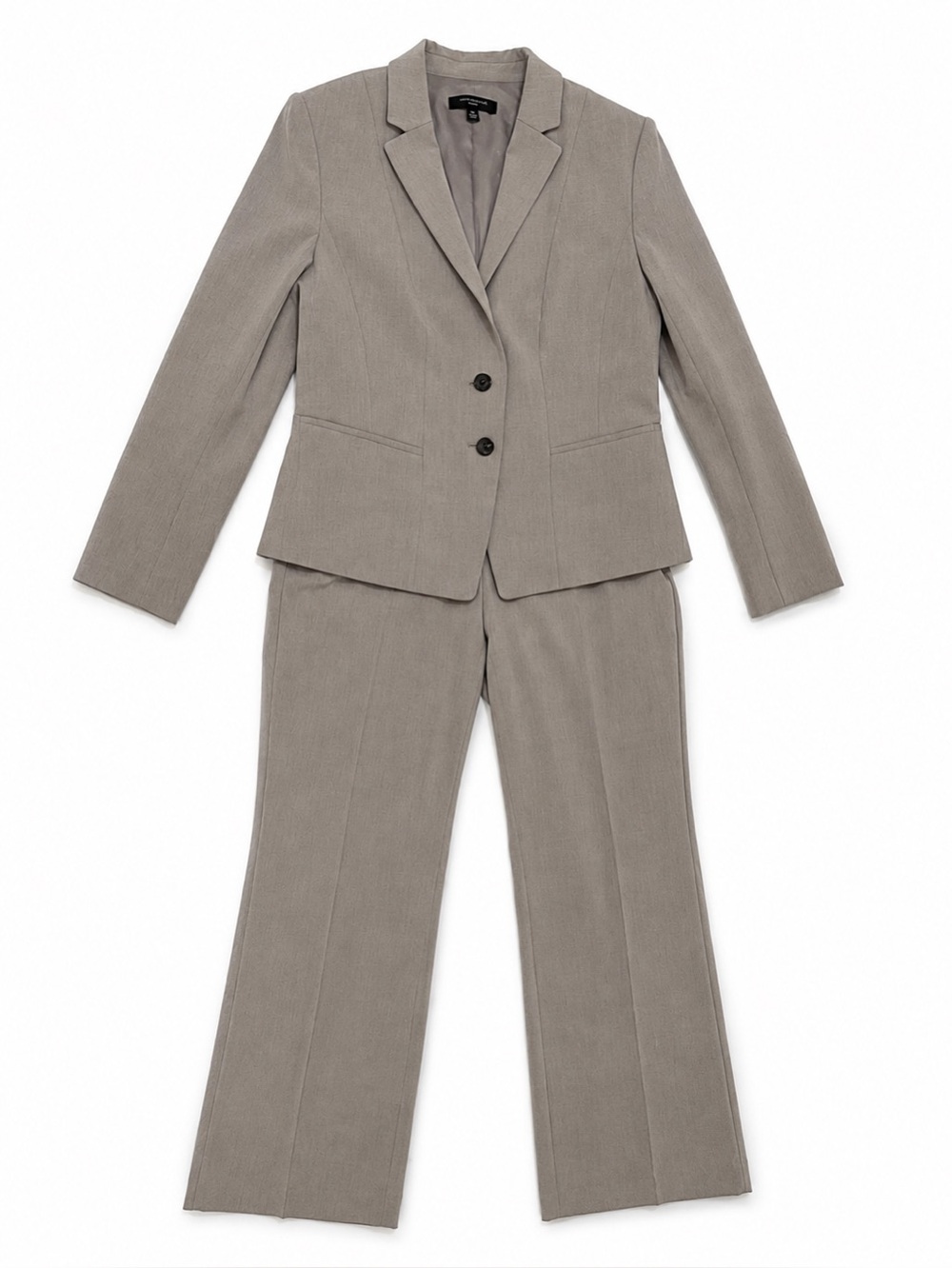 Ann Taylor Taupe Women's Pant Suit - Picture 3 of 13